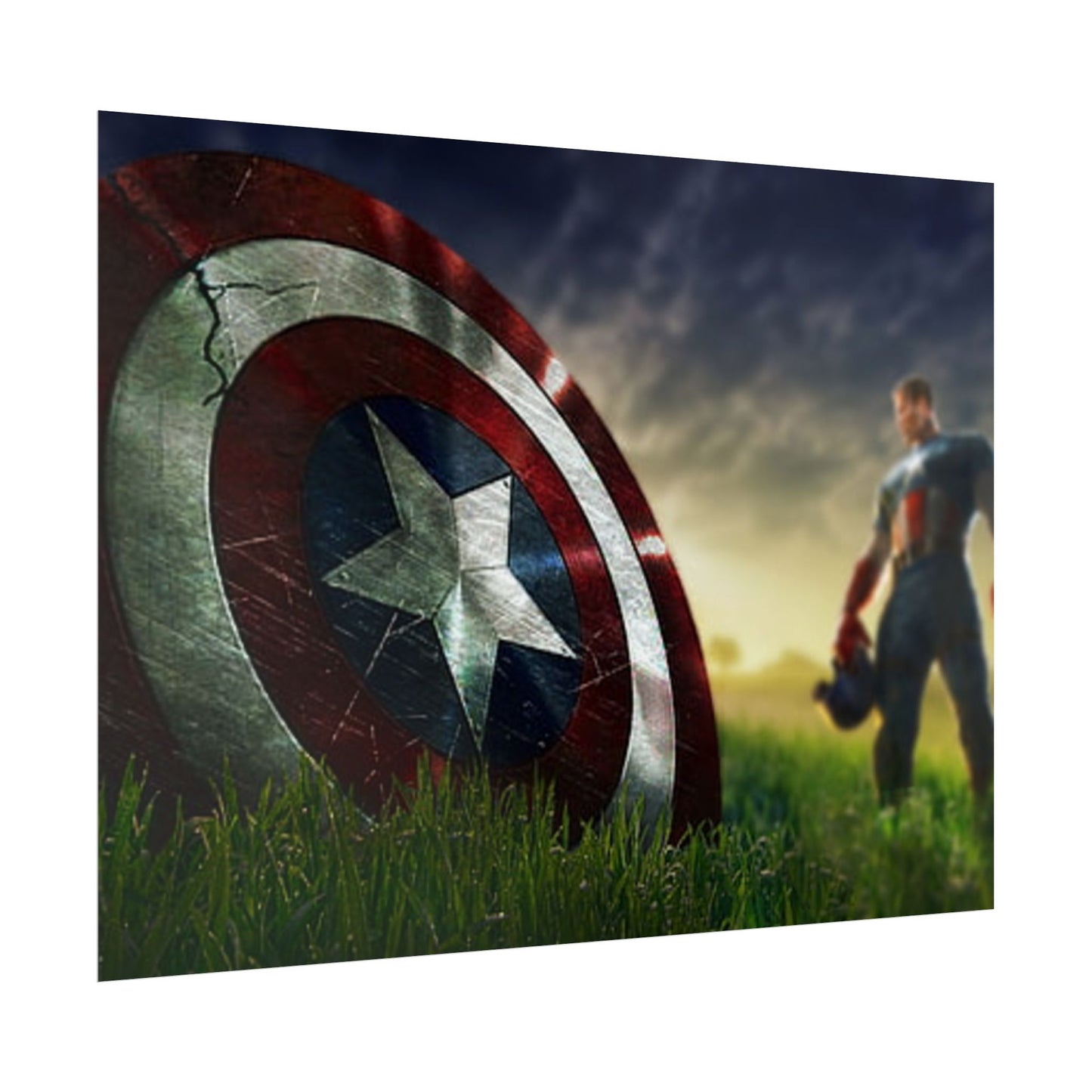 Captain America Steve Rogers — Marvel-Poster