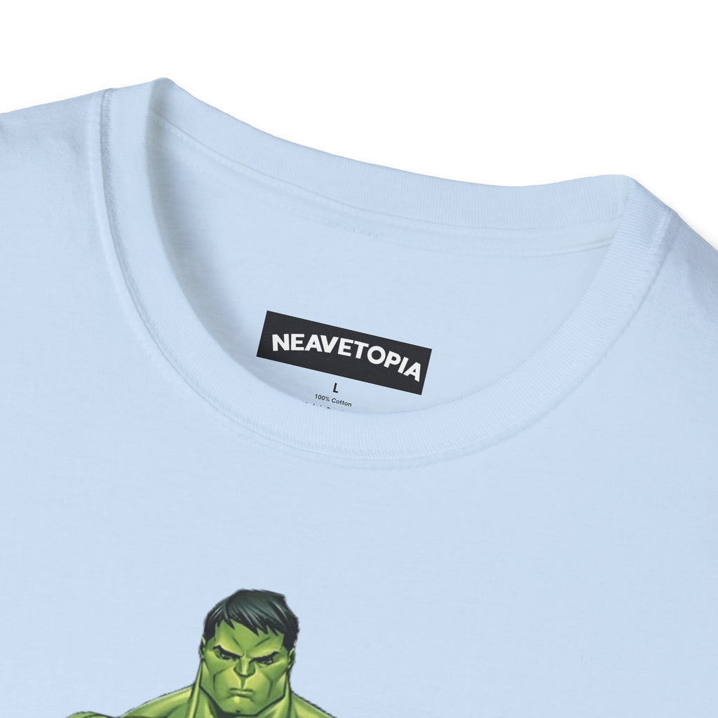 Hulk Avengers Logo T-Shirt — Marvel Hero Collage Graphic Tee