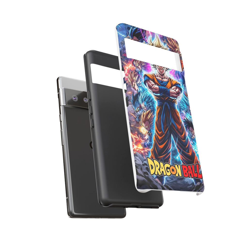Dragon Ball Super Saiyan Phone Case — Goku Anime Tough Case