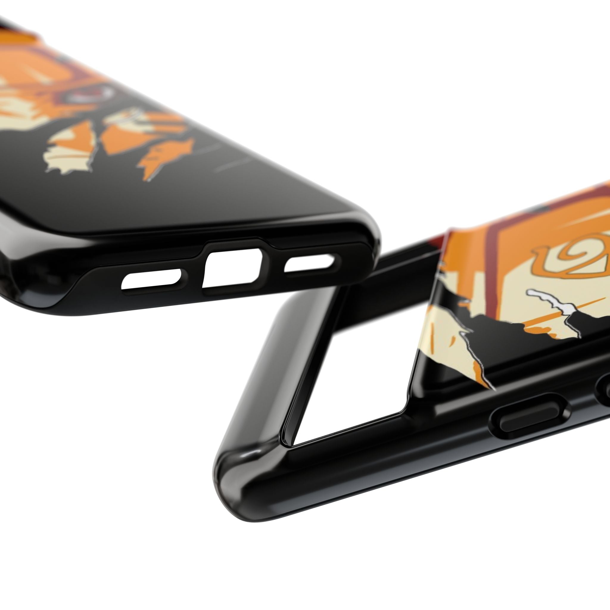 Anime Ninja Phone Case — Intense Shredded Mask Design (Tough Cases)