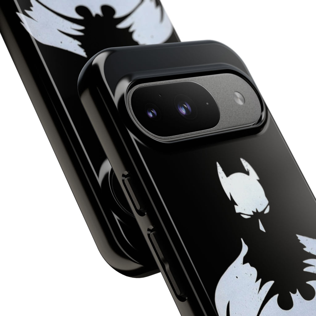 Batman Silhouette Tough Phone Case — Dark Knight Black Protective Cover