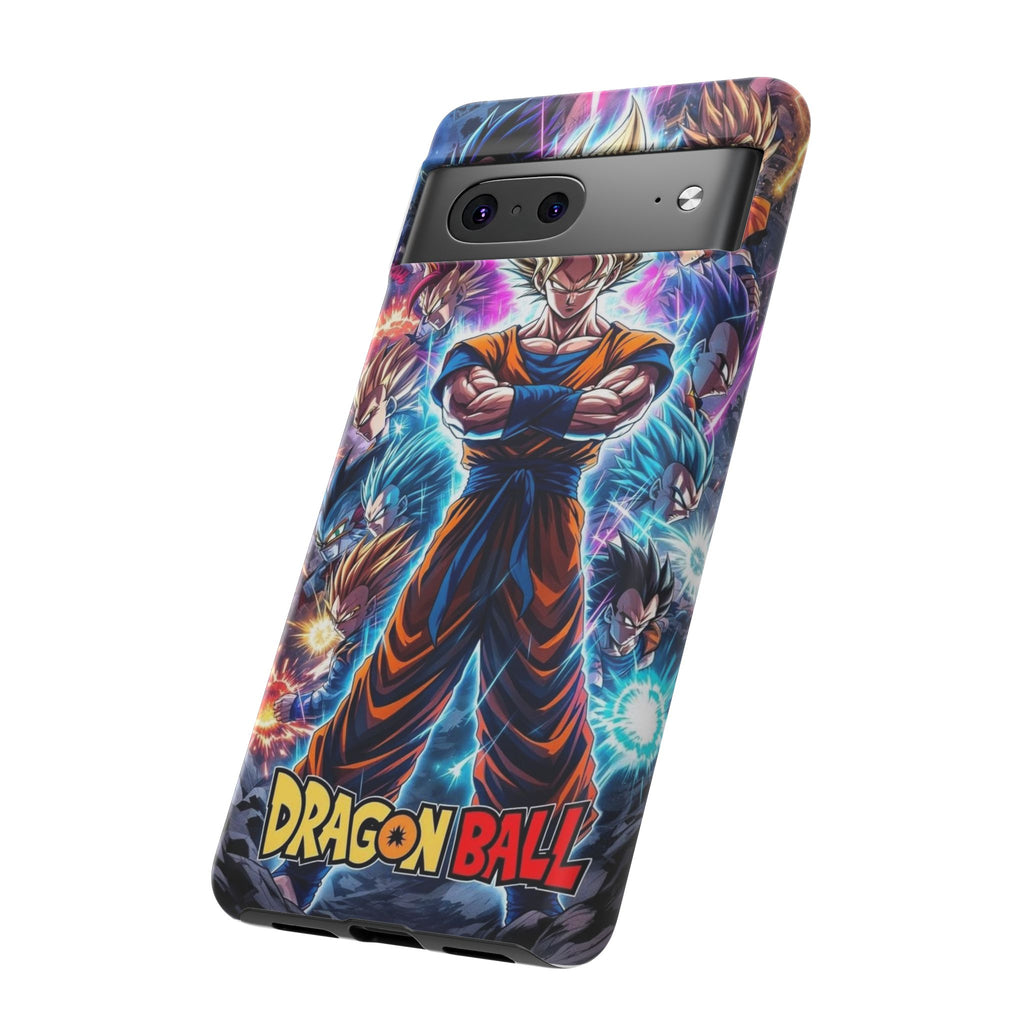 Dragon Ball Super Saiyan Phone Case — Goku Anime Tough Case