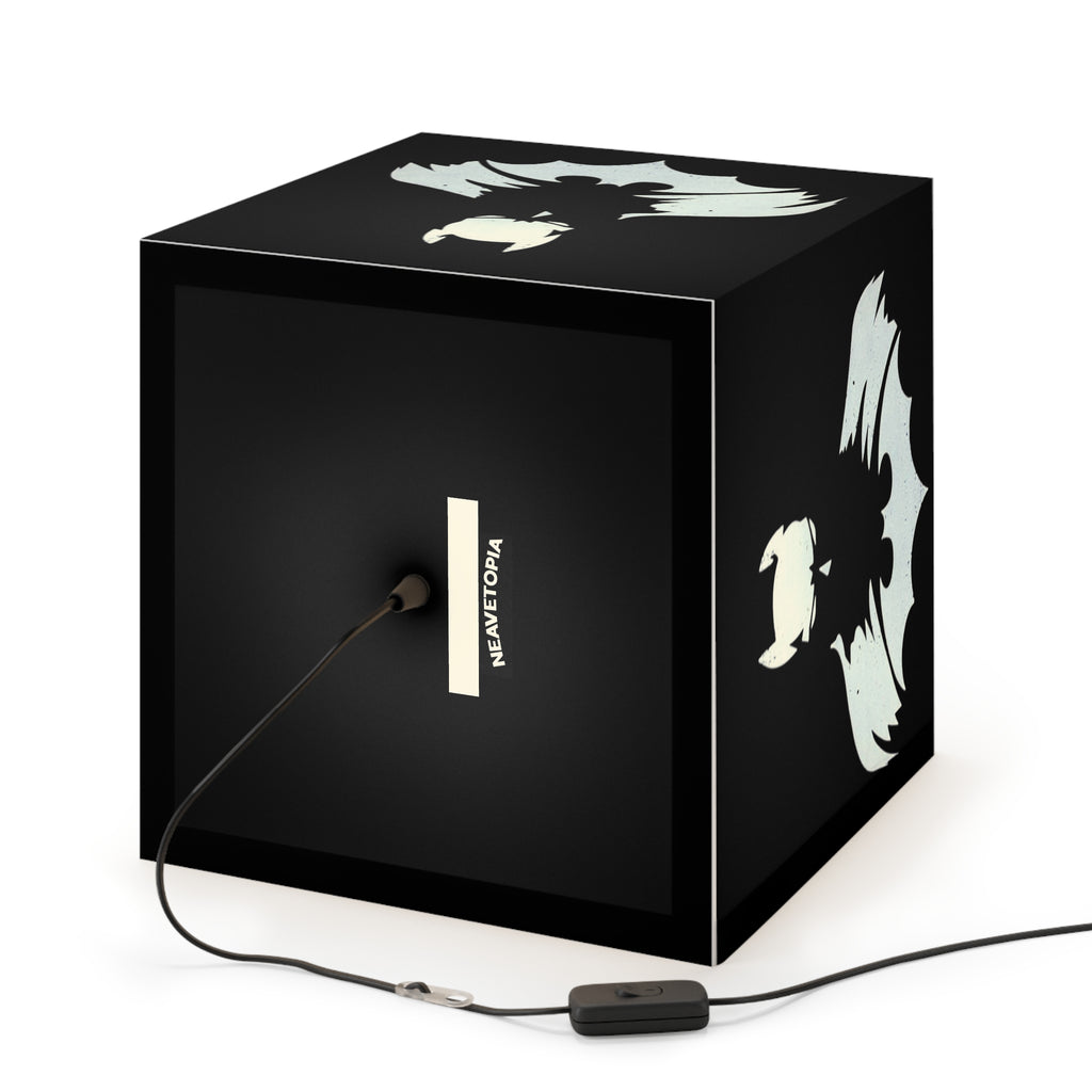 Batman Silhouette Light Cube Lamp – LED Night Light for Kids & Fans