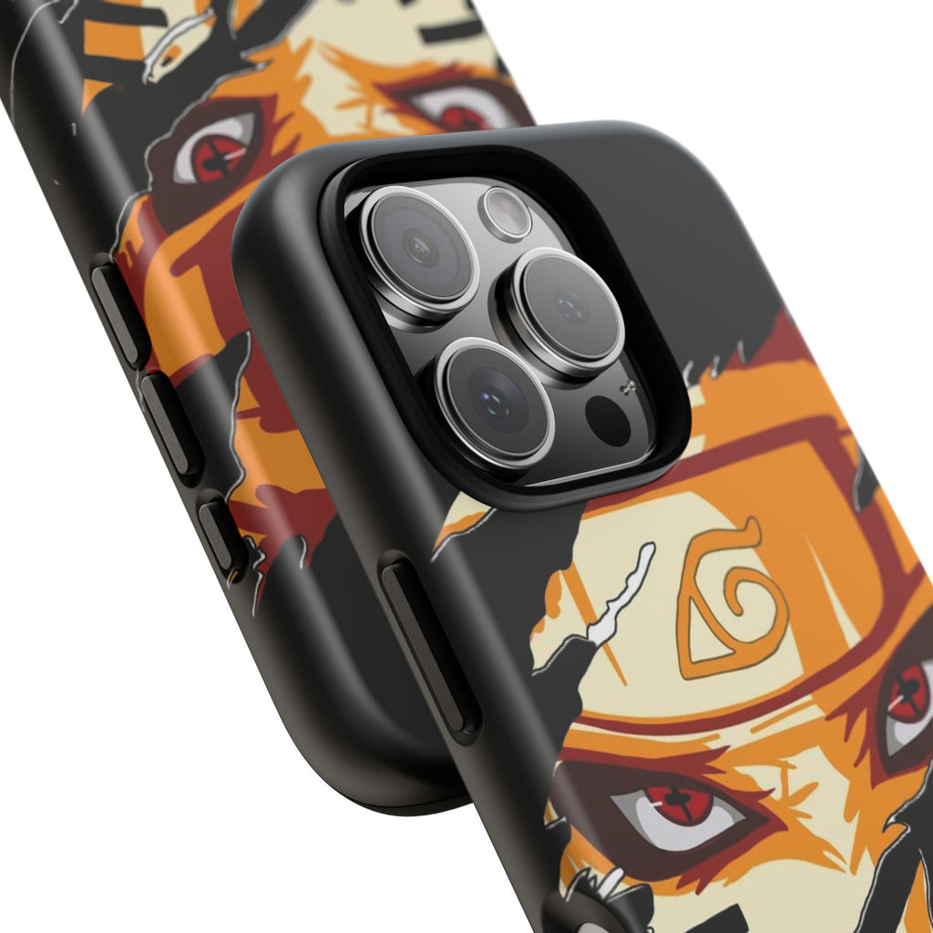 Anime Ninja Phone Case — Intense Shredded Mask Design (Tough Cases)