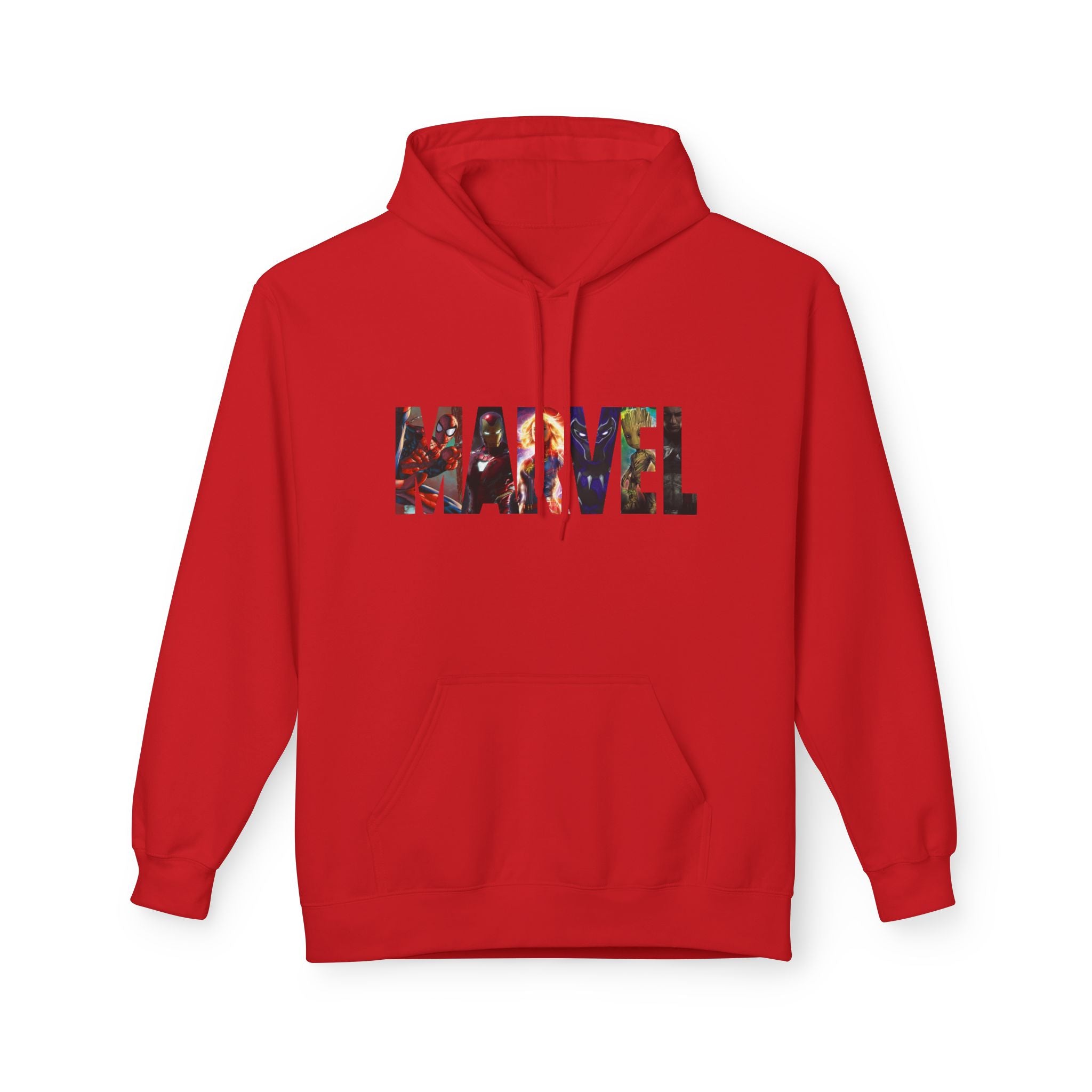 Marvel Logo Hoodie — Graphic Superhero Pullover