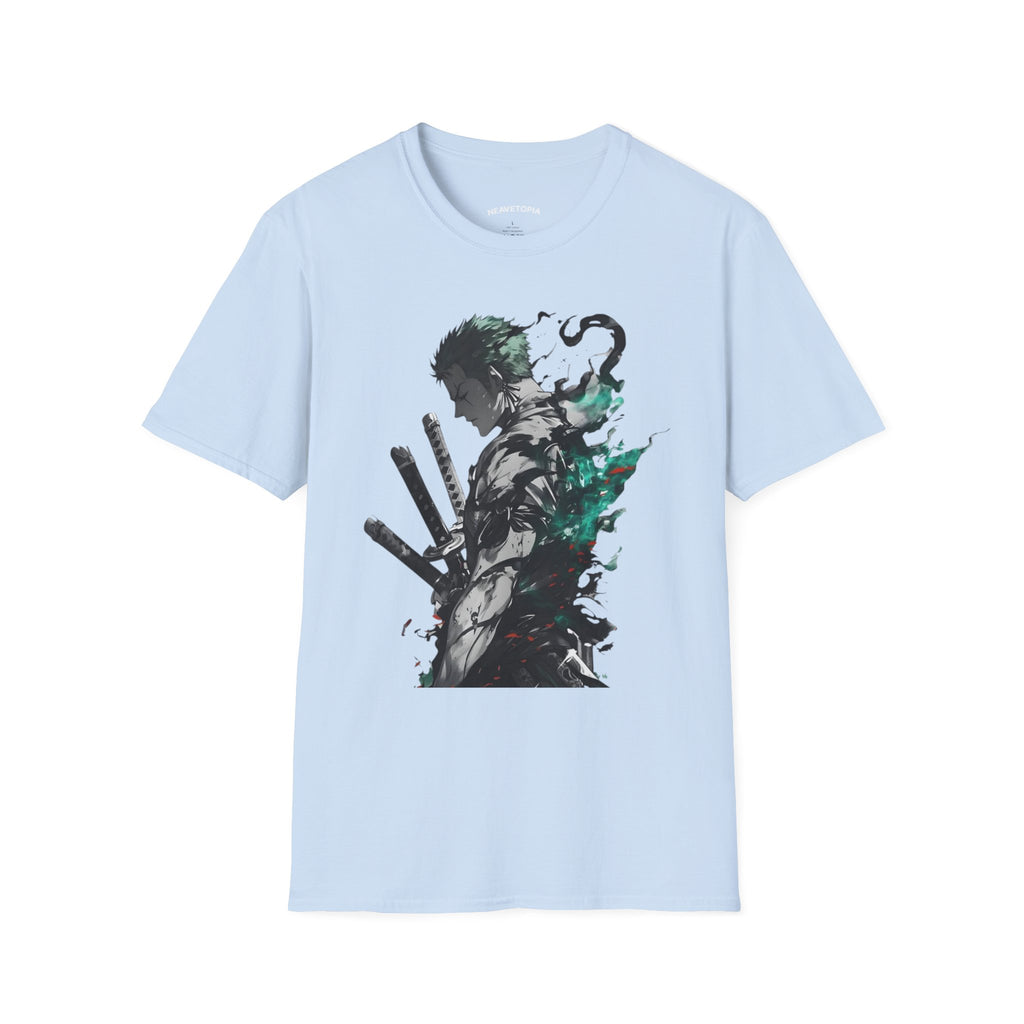One Piece Zoro  Graffiti Portrait T-Shirt |  Street Art Style
