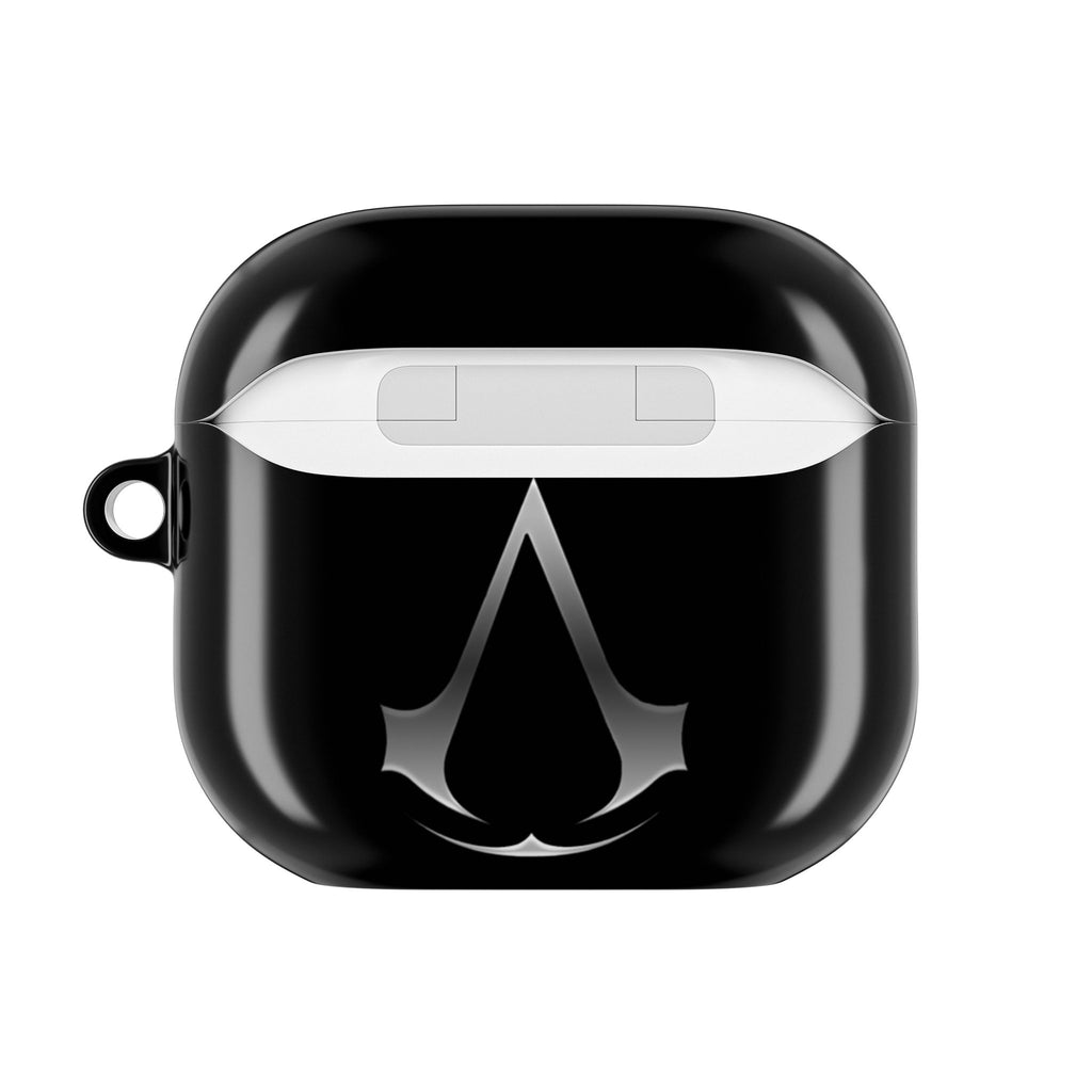Assassin’s Creed Black AirPod Case – Logo Protective Charging Case