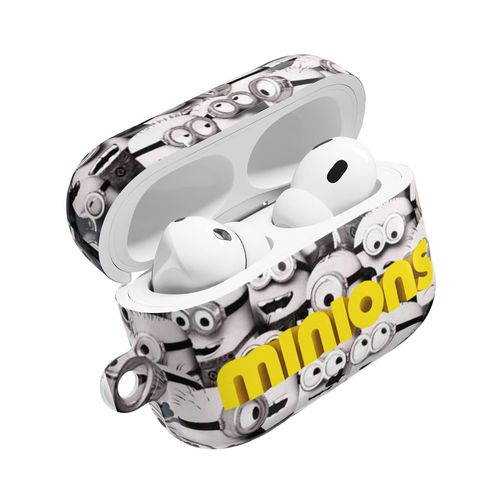 Minions Graphic AirPod Case – Yellow Logo
