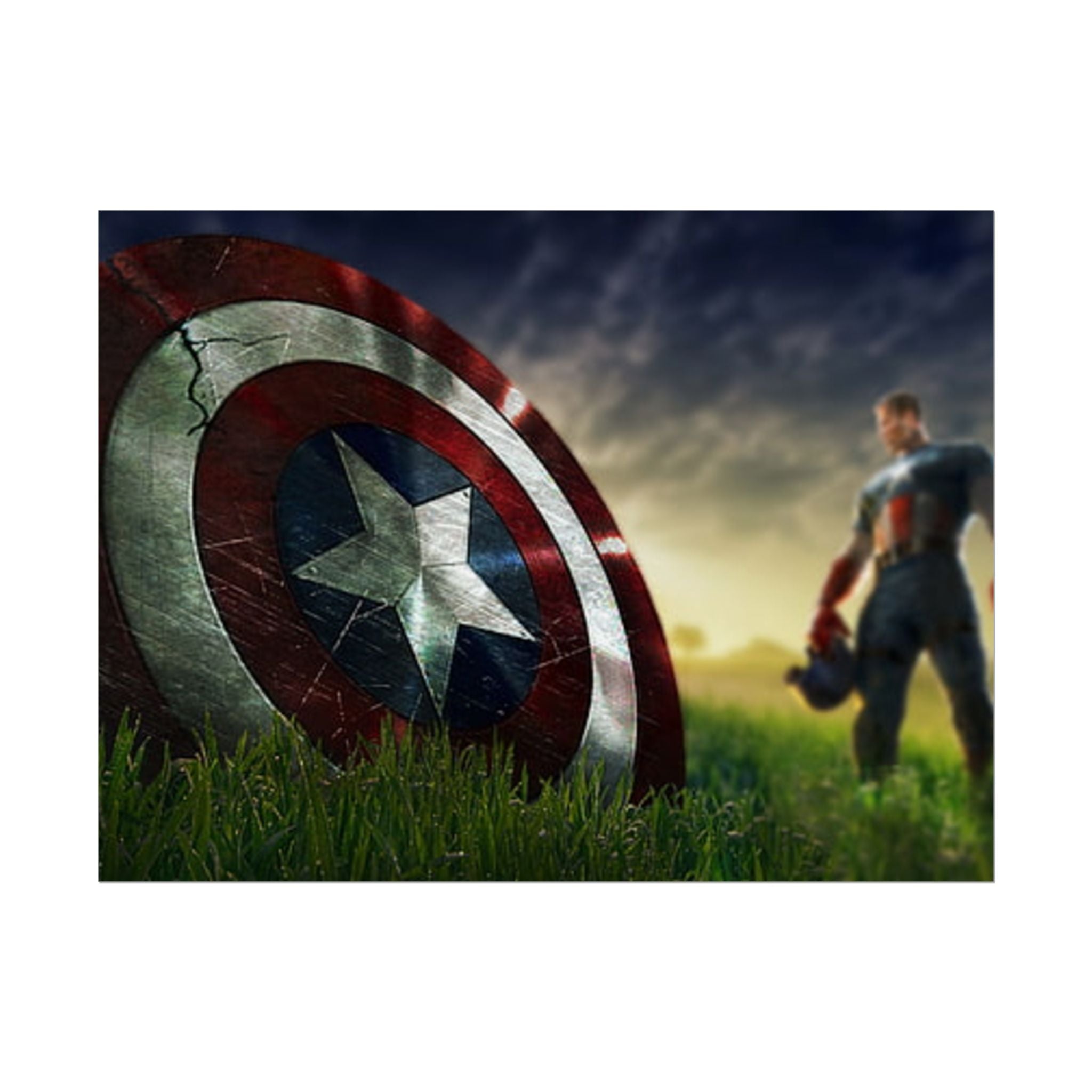 Captain America Steve Rogers — Marvel Poster