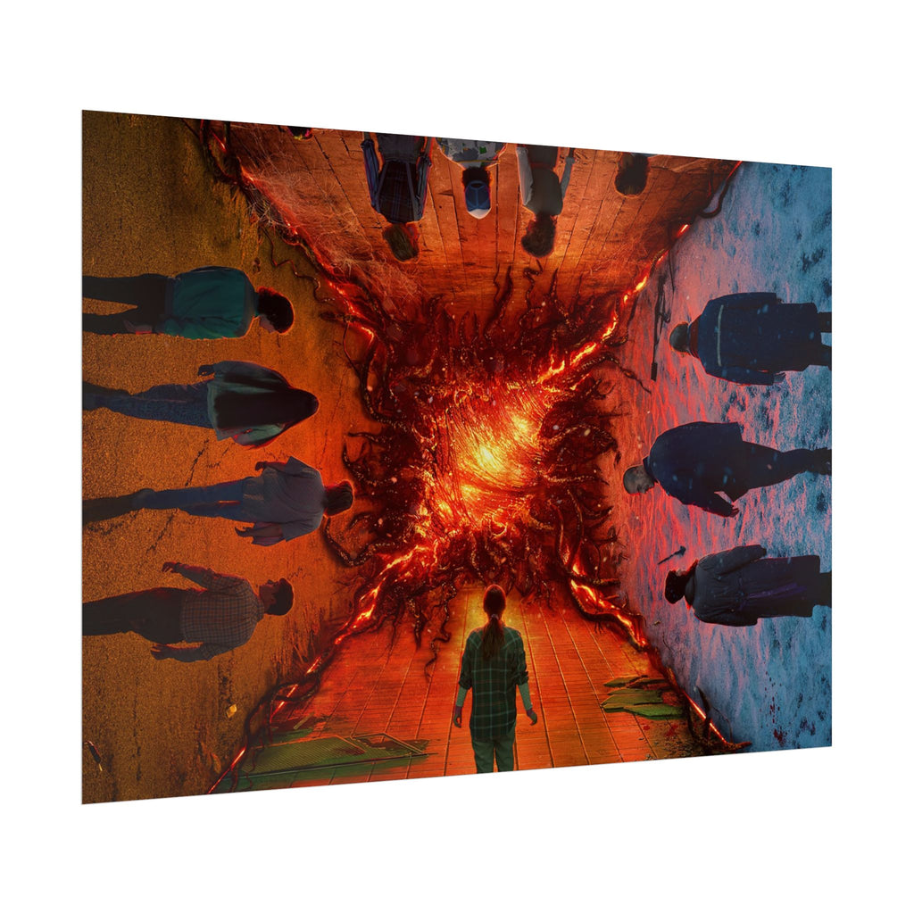 Stranger Things Upside-Down Portal Art Print