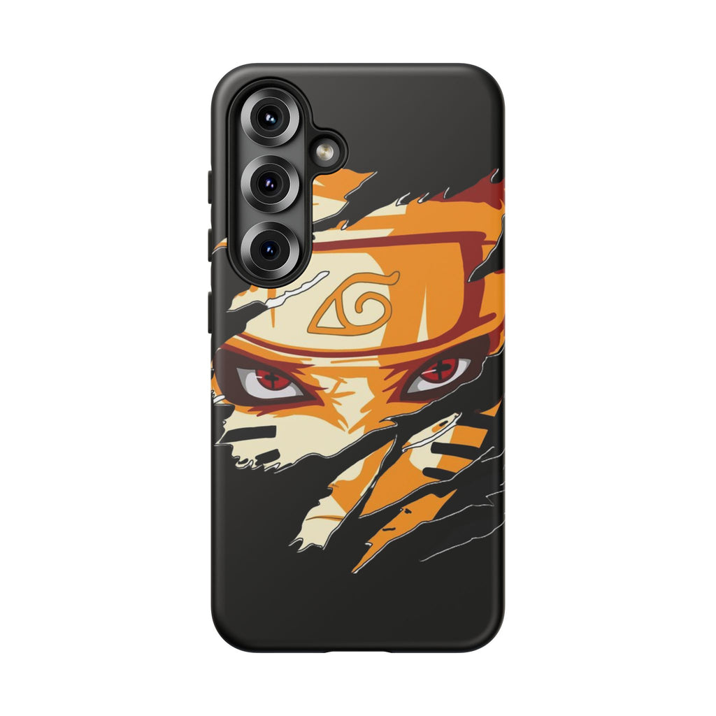 Anime Ninja Phone Case — Intense Shredded Mask Design (Tough Cases)