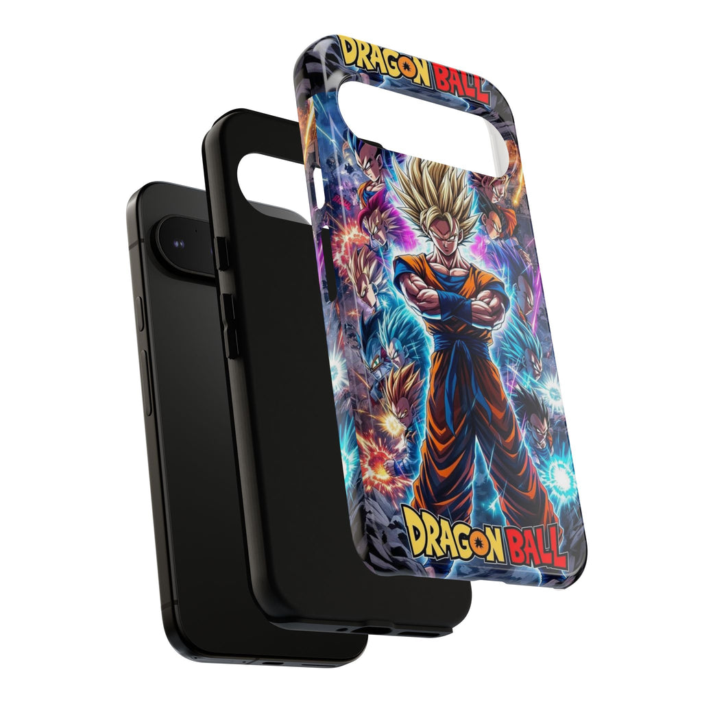 Dragon Ball Super Saiyan Phone Case — Goku Anime Tough Case