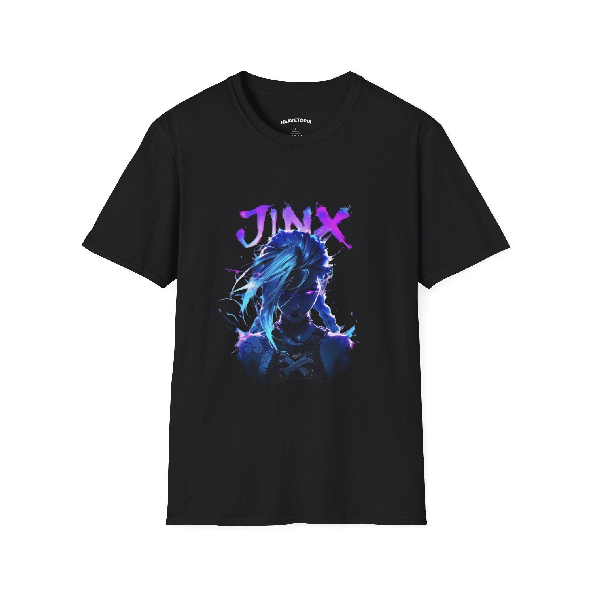 Copy of Jinxy Graffiti Portrait T-Shirt |  Street Art Style