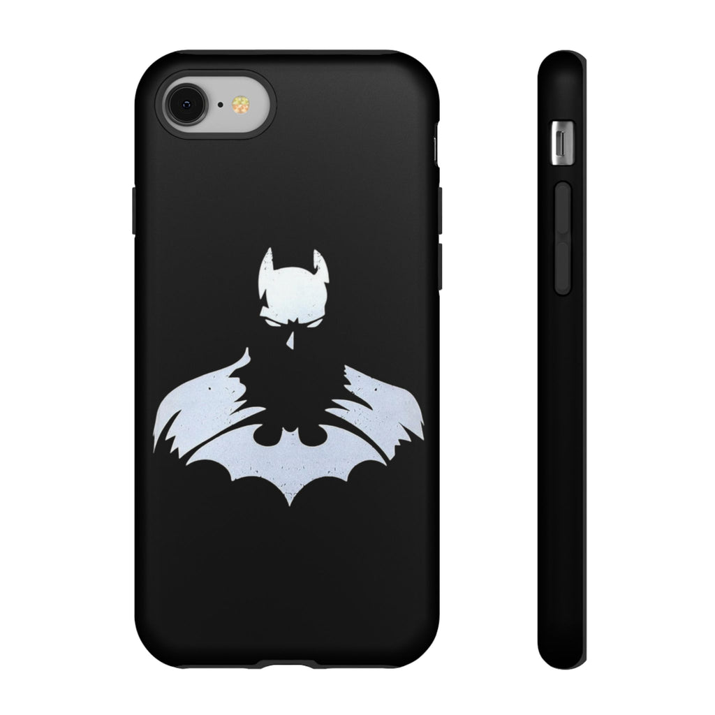 Batman Silhouette Tough Phone Case — Dark Knight Black Protective Cover