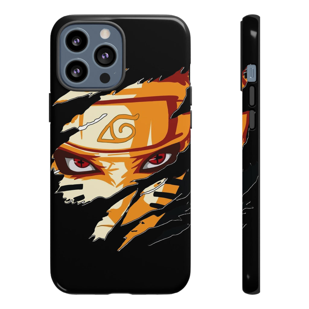 Anime Ninja Phone Case — Intense Shredded Mask Design (Tough Cases)