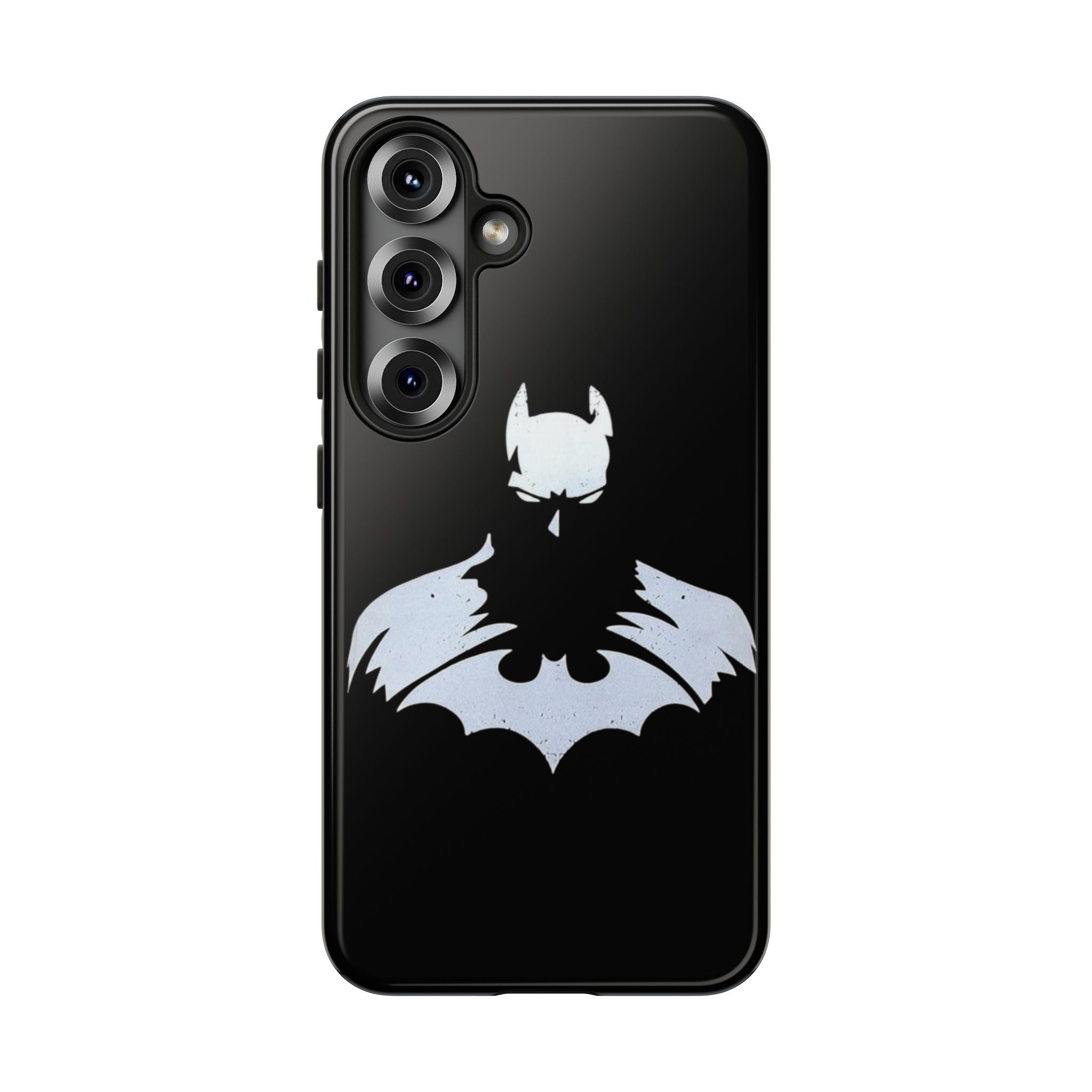 Batman Silhouette Tough Phone Case — Dark Knight Black Protective Cover