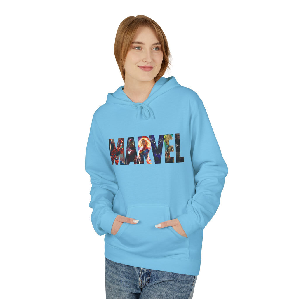 Marvel Logo Hoodie — Graphic Superhero Pullover
