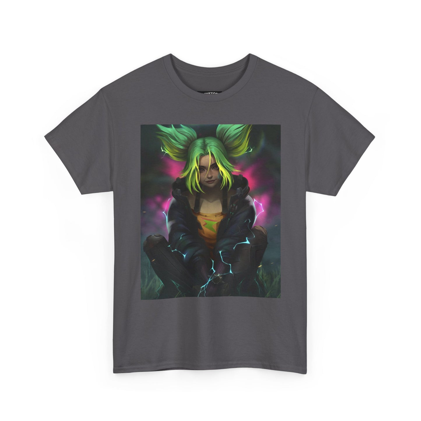 Zeri Valorant Gaming T-Shirt-Stil