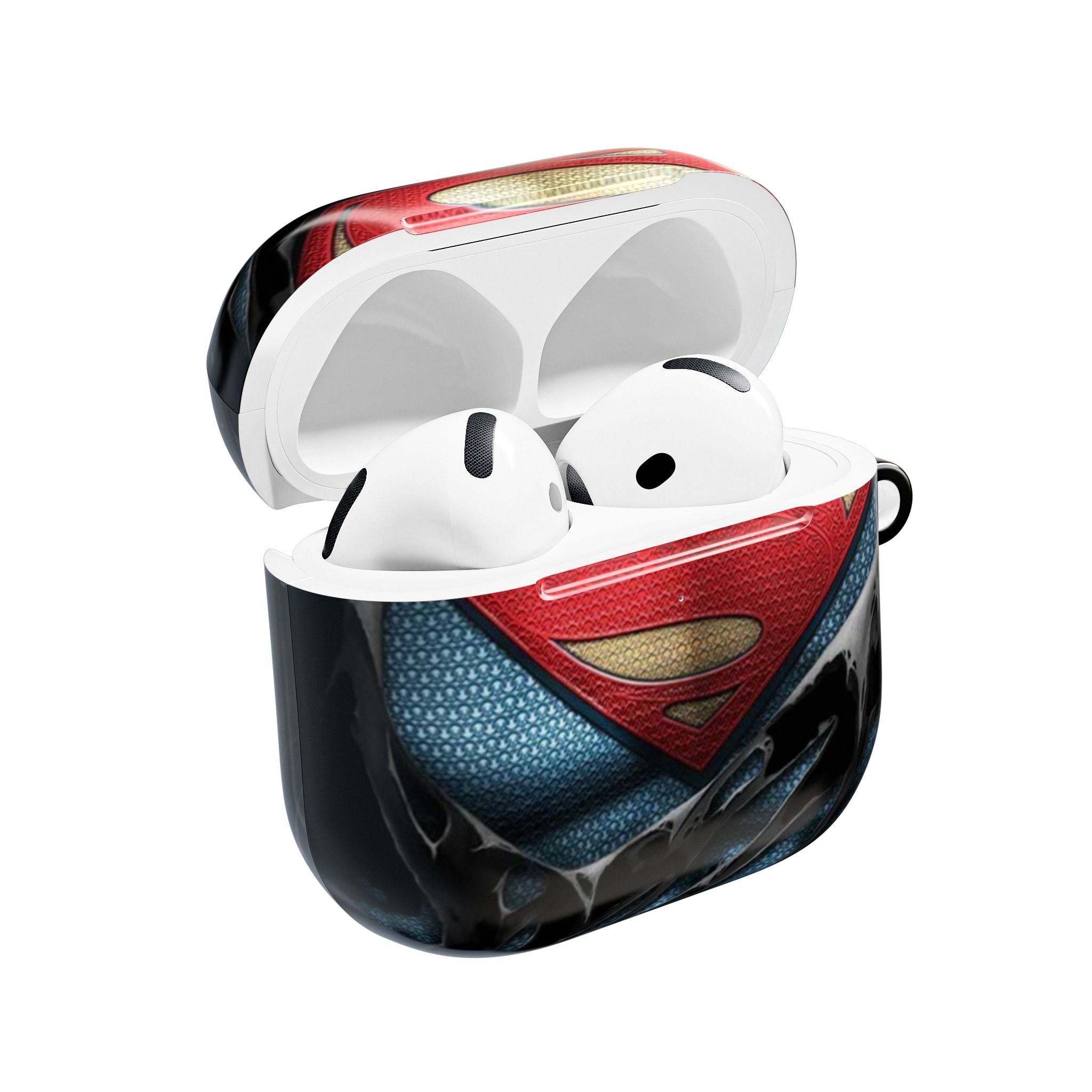 Superman Logo AirPod Case — Heroic Comic Superhero Protective Cover