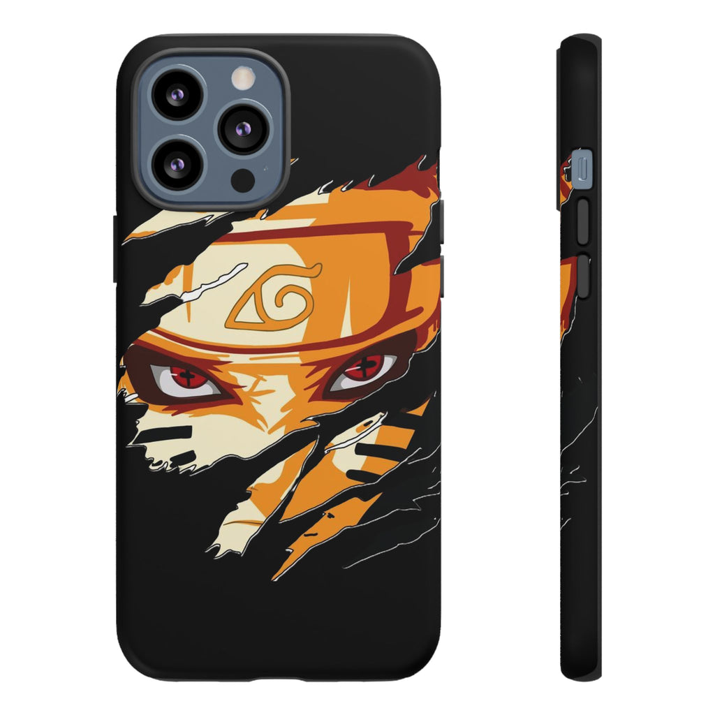 Anime Ninja Phone Case — Intense Shredded Mask Design (Tough Cases)