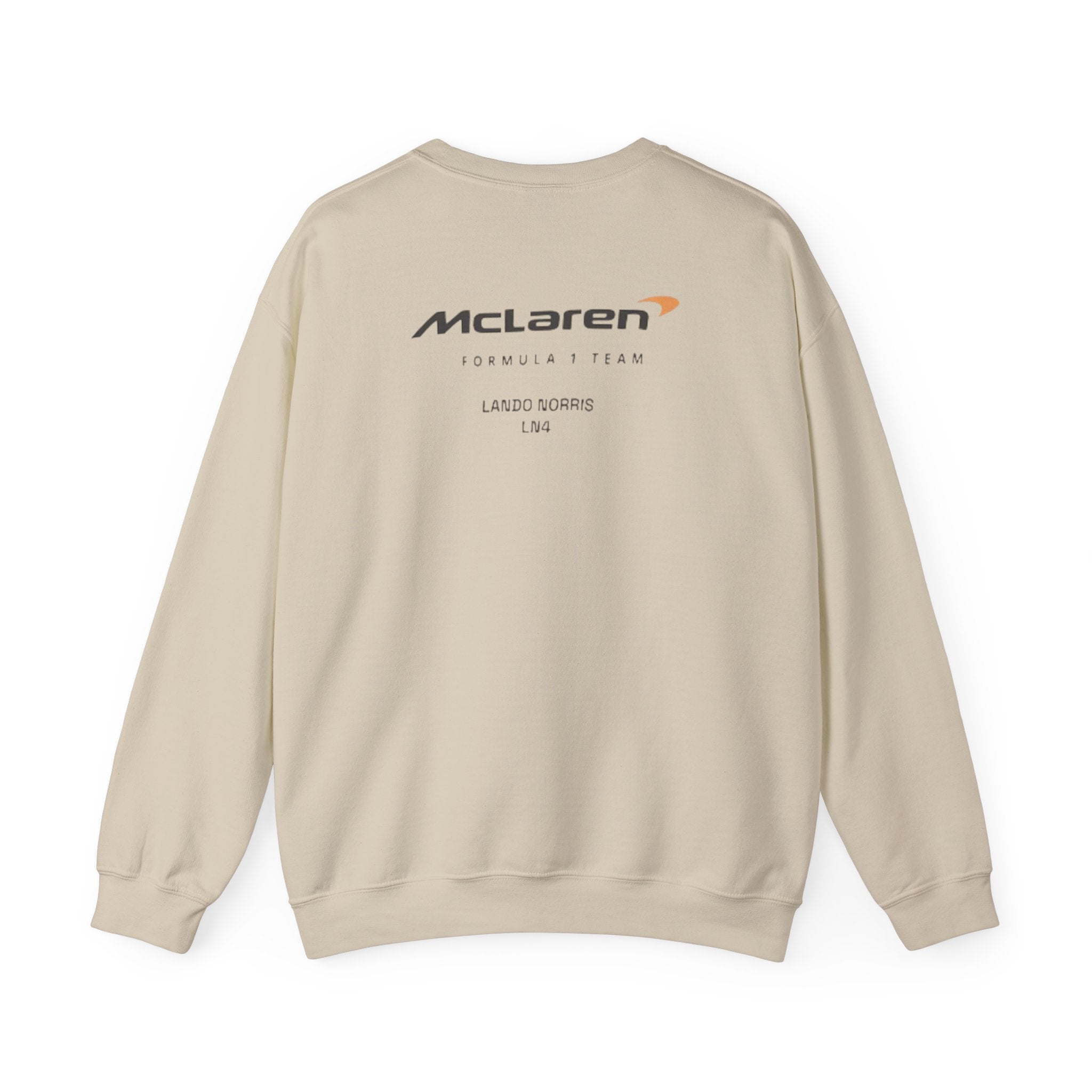 McLaren Logo Crewneck Sweatshirt | Formula 1 Team Apparel | Original Lando Norris Sweatshirt