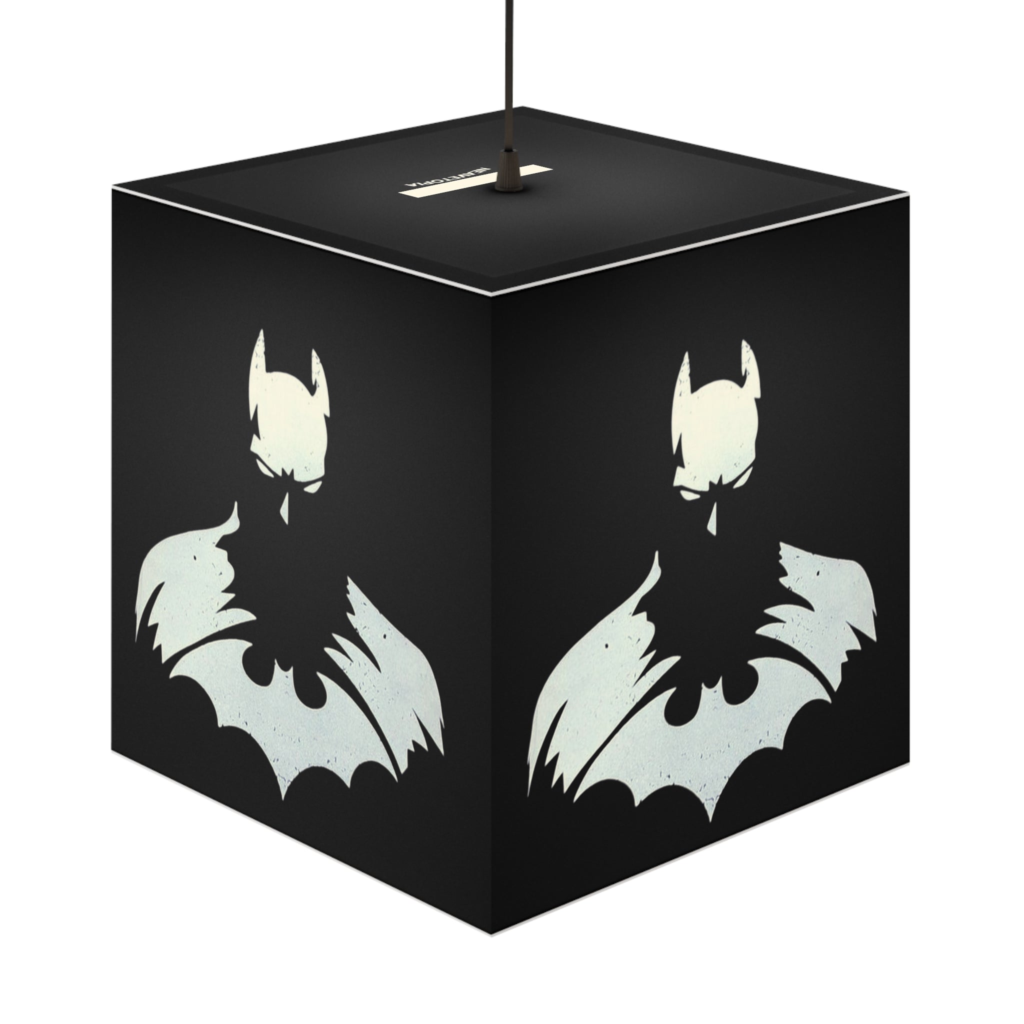 Batman Silhouette Light Cube Lamp – LED Night Light for Kids & Fans