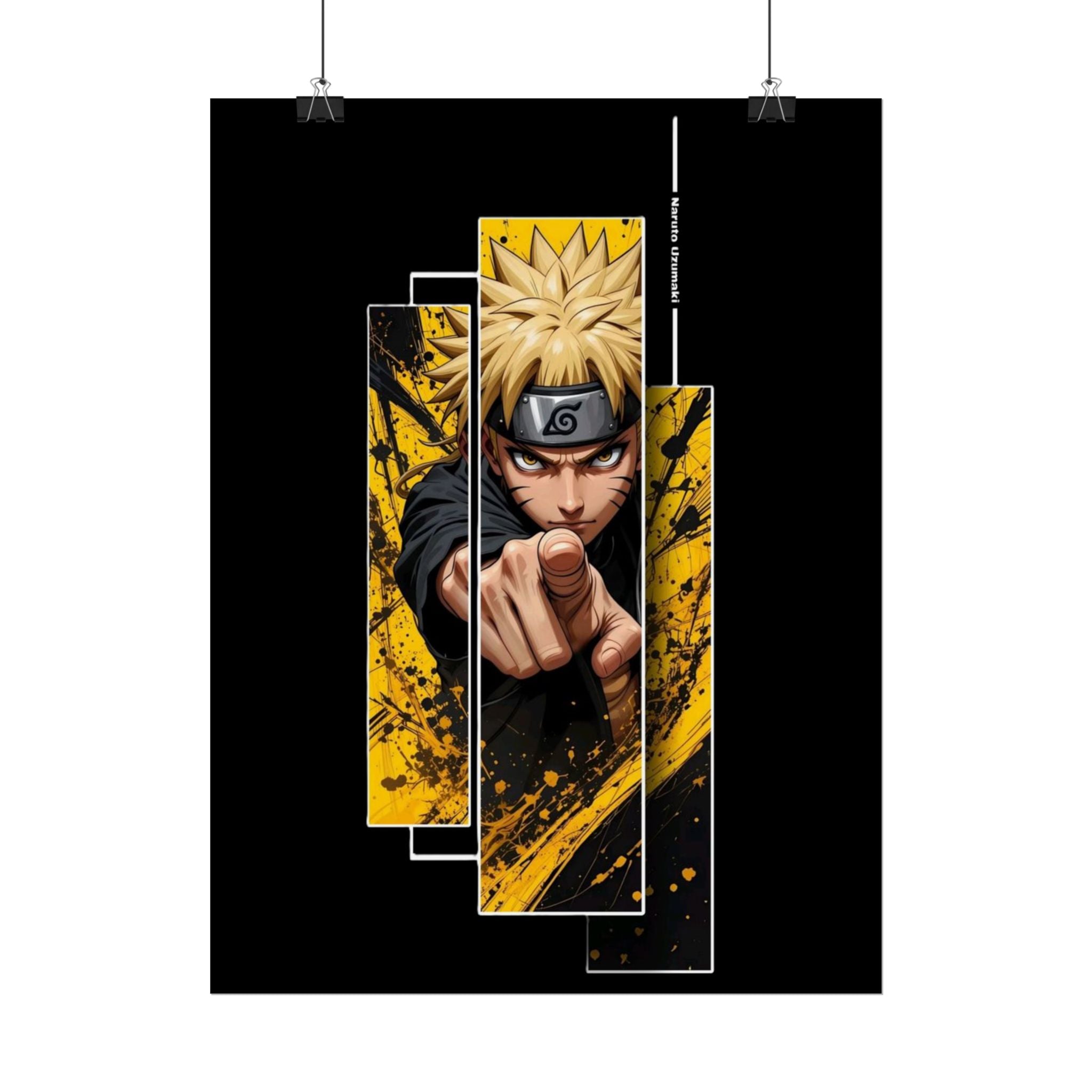 Naruto  Art Poster – Dynamic Anime Wall Print (Rolled Poster)