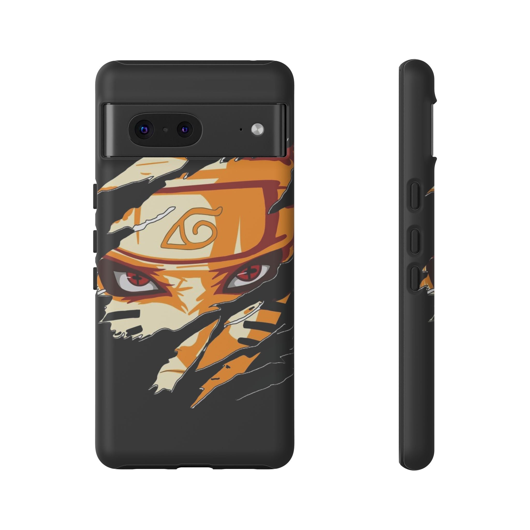 Anime Ninja Phone Case — Intense Shredded Mask Design (Tough Cases)