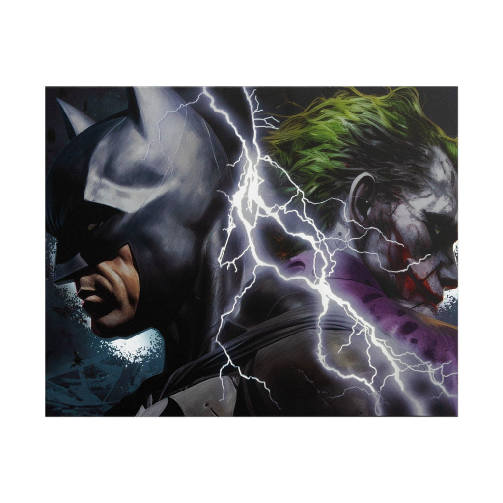 Batman vs Joker Lightning Poster