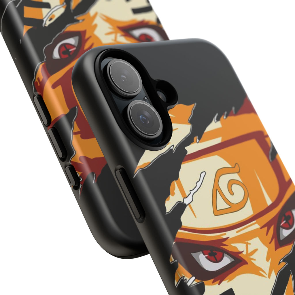 Anime Ninja Phone Case — Intense Shredded Mask Design (Tough Cases)