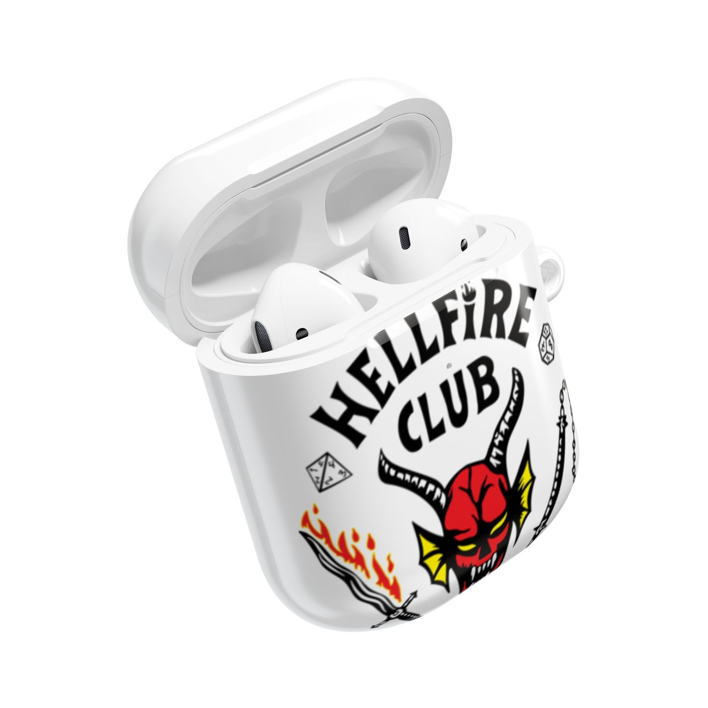 AirPods Hülle – „Hellfire Club“ Stranger Things Design