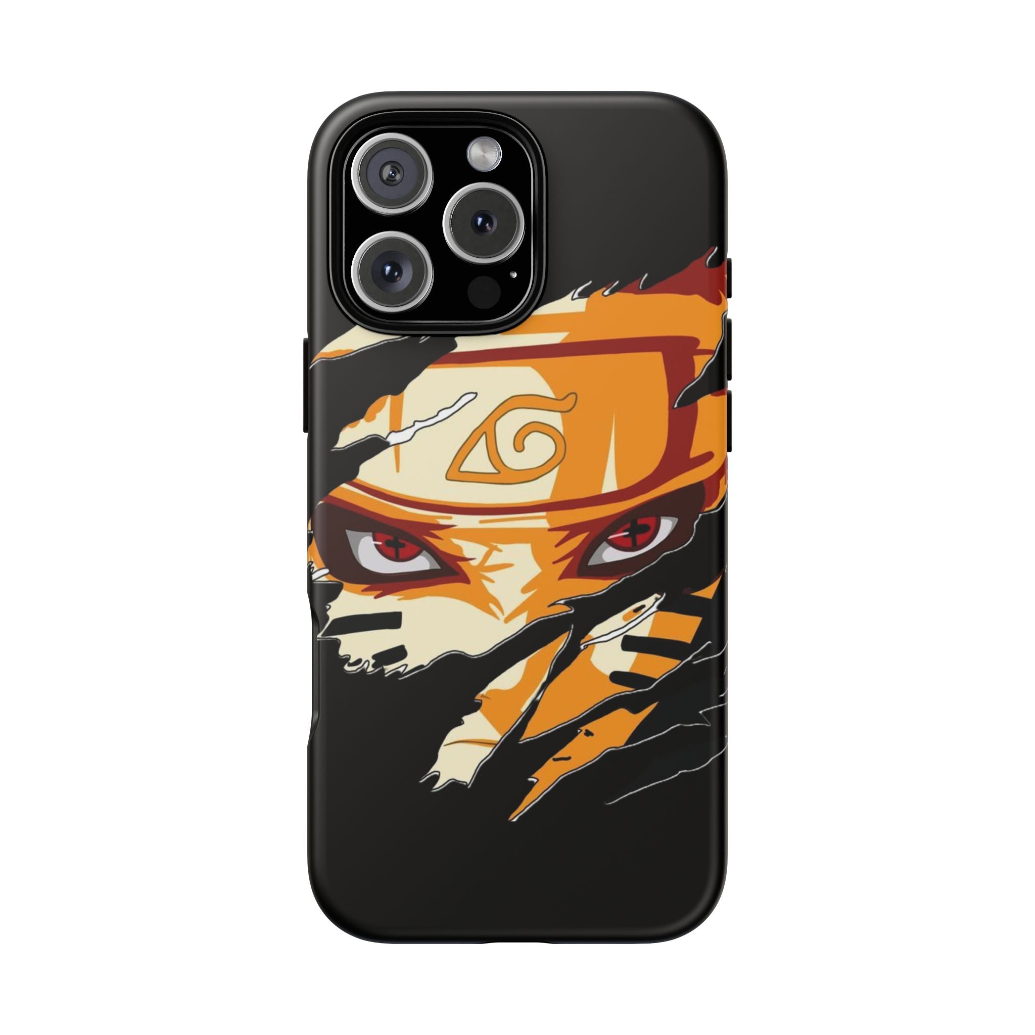 Anime Ninja Phone Case — Intense Shredded Mask Design (Tough Cases)