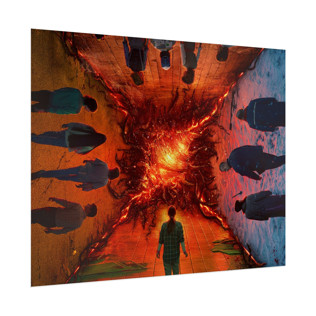 Stranger Things Upside-Down Portal Art Print