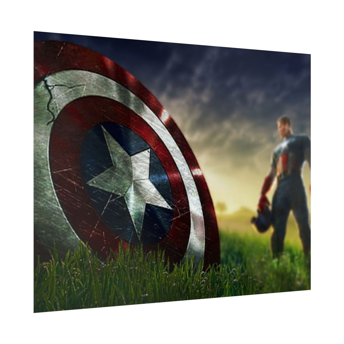 Captain America Steve Rogers — Marvel-Poster