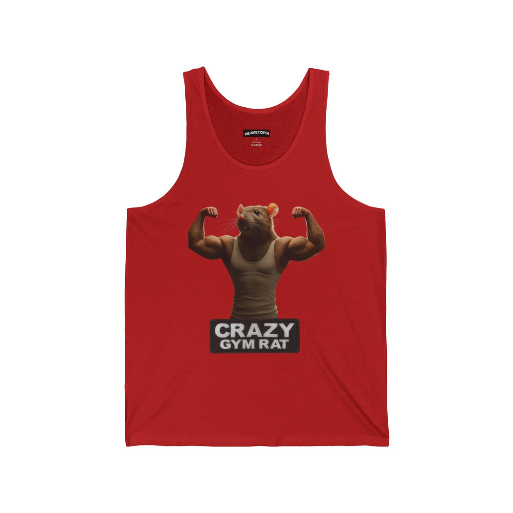 Crazy Gym Rat Tank top Shirt