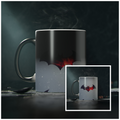 Batman Logo Emblem Mug | Warm Picture transformation | Collectors and Limited Edition