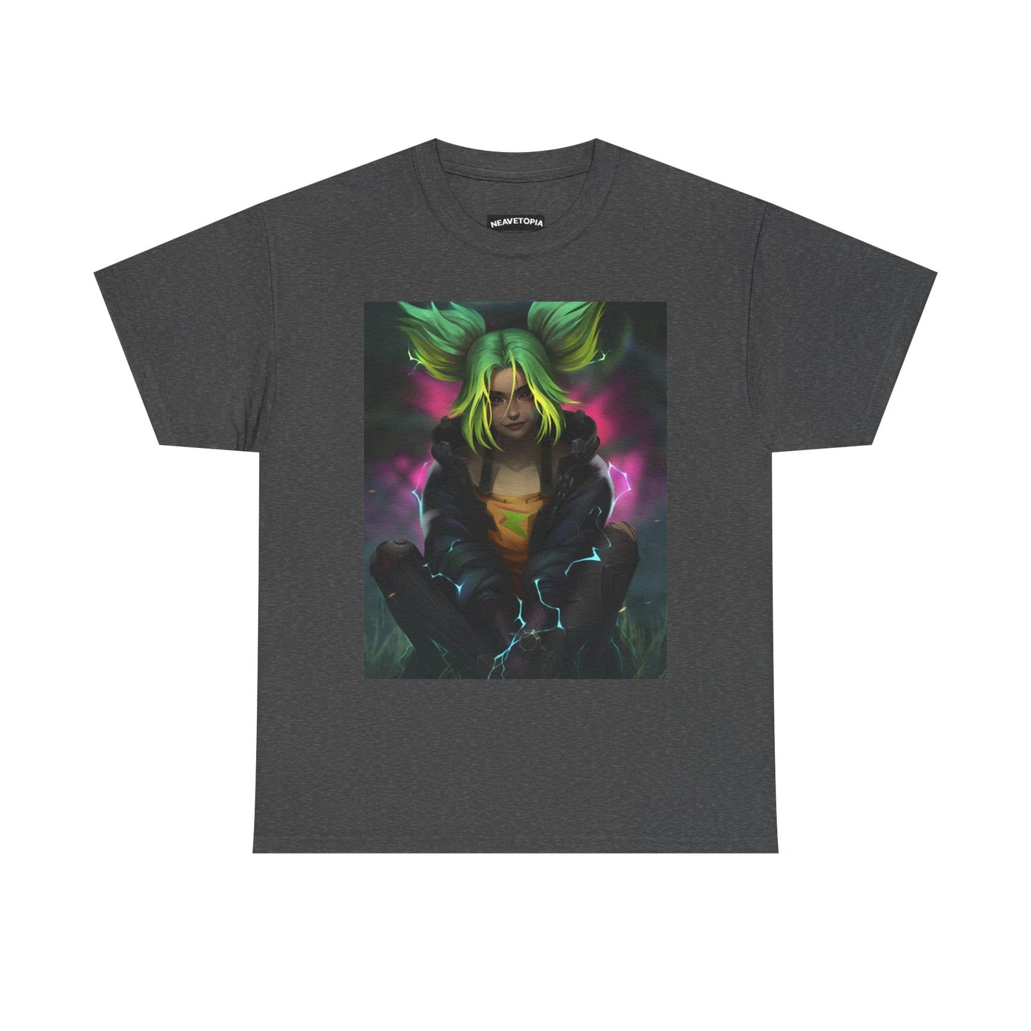 Zeri Valorant Gaming T-Shirt-Stil
