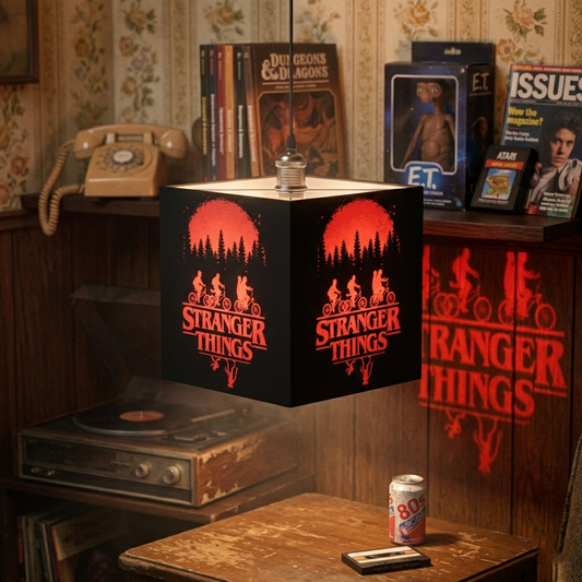 Stranger Things Light Cube Lampe – Retro Sci-Fi Ambiente-Nachtlicht