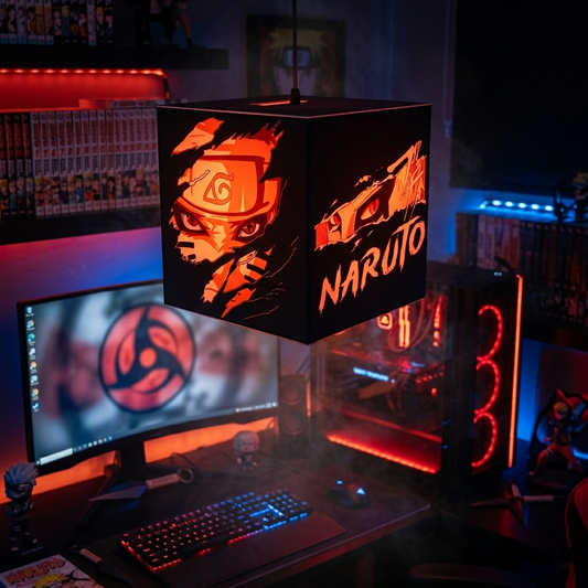 Naruto Light Cube Lampe – Anime Nachttischlampe für Fans