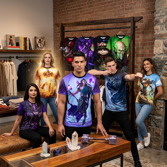 T-shirt personnalisé Personnage League of Legends | T-shirt de jeu LoL Original