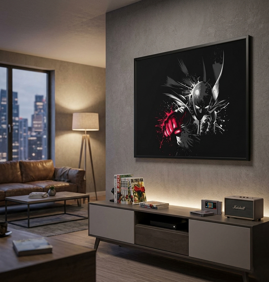 One Punch Man |  Saitama |  Anime |  Splash Art Paint | Collectors Edition