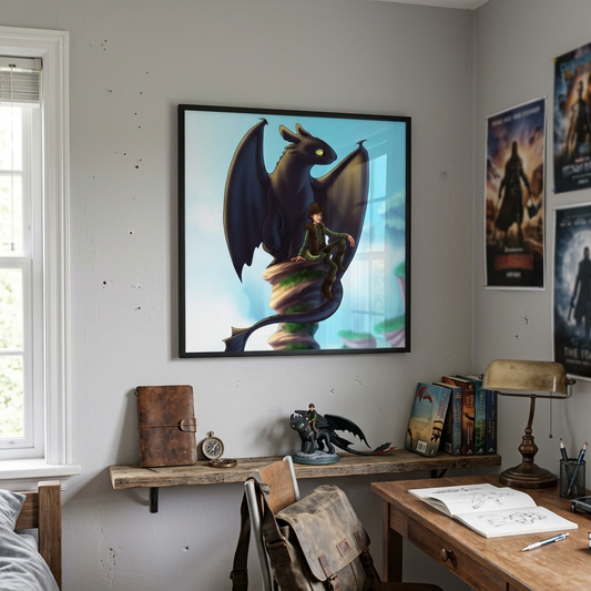 Zahnlos und Hicks Poster Sammleredition Echte Kunst