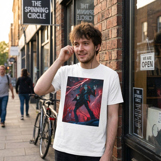 Stranger Things Eddie Munson Retro Style Shirt – Upside Down