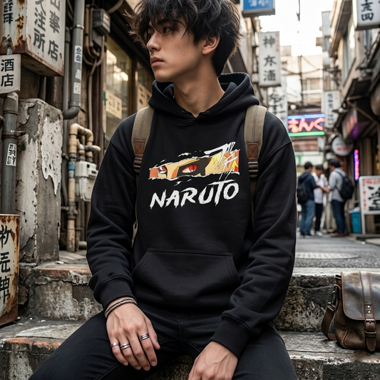 Naruto Hoodie – Anime-inspirierter Grafik-Hoodie