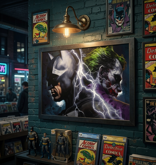 Batman vs. Joker Blitz-Poster
