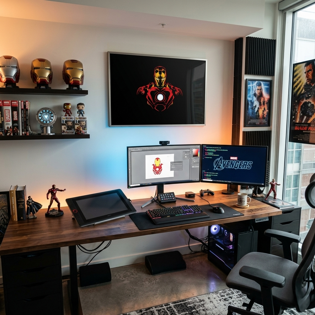 Iron Man Hero Poster — Marvel Poster