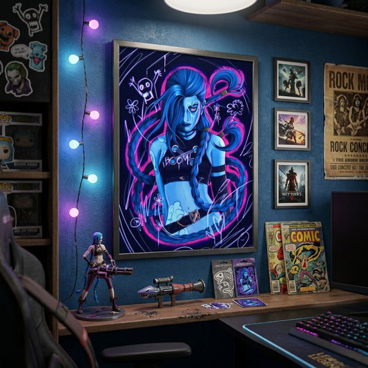 Gerolltes Poster – League of Legends Eigener Charakter