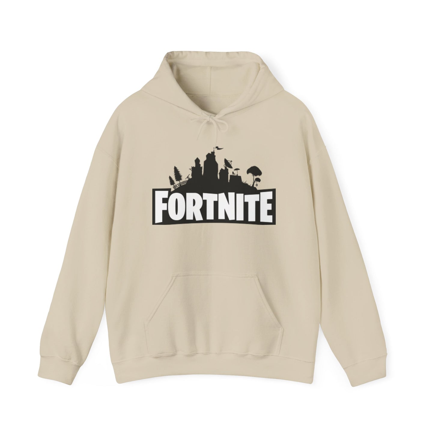 Fortnite Logo Hoodie — Gamer-Kapuzenpullover