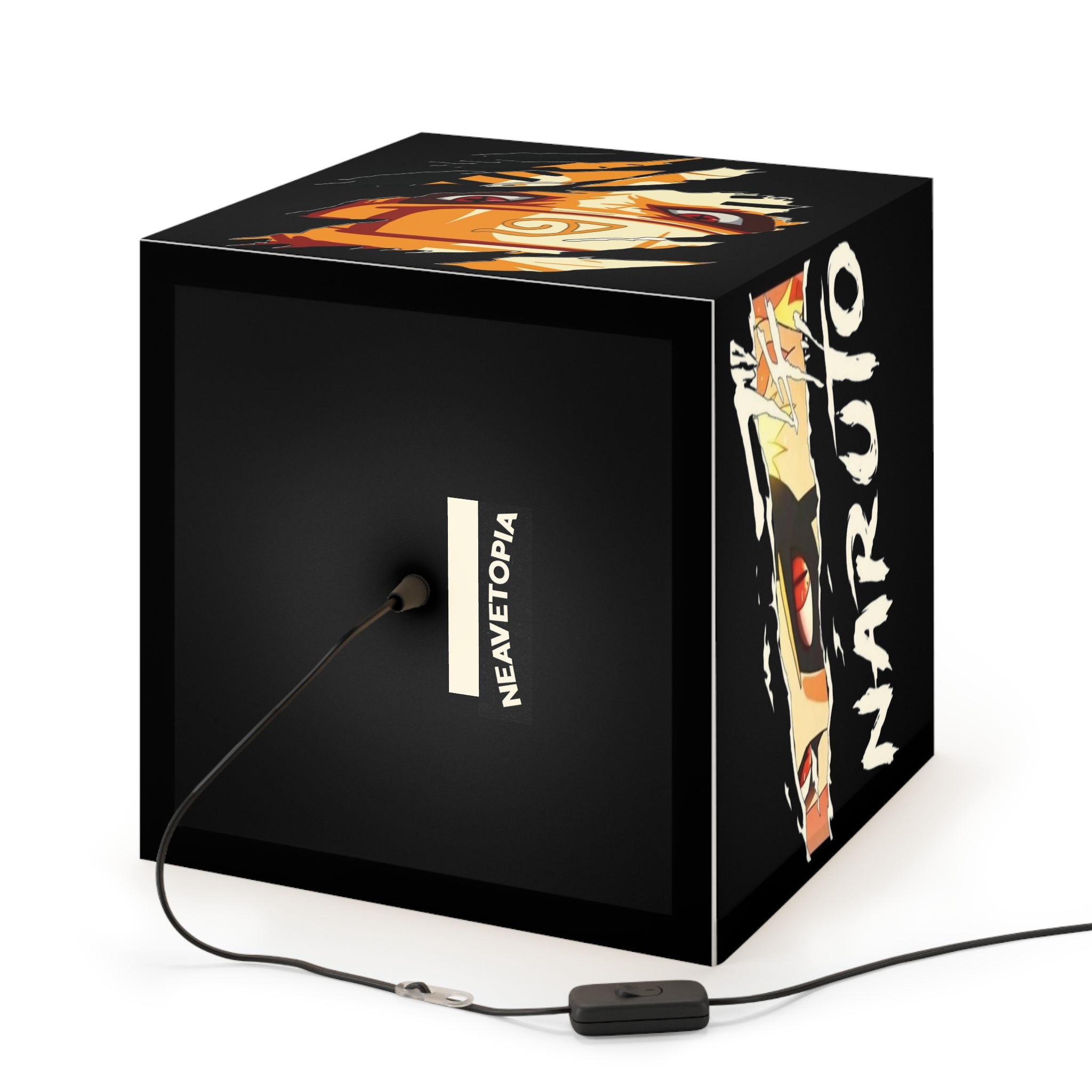 Naruto Light Cube Lamp — Anime Bedroom Night Light for Fans