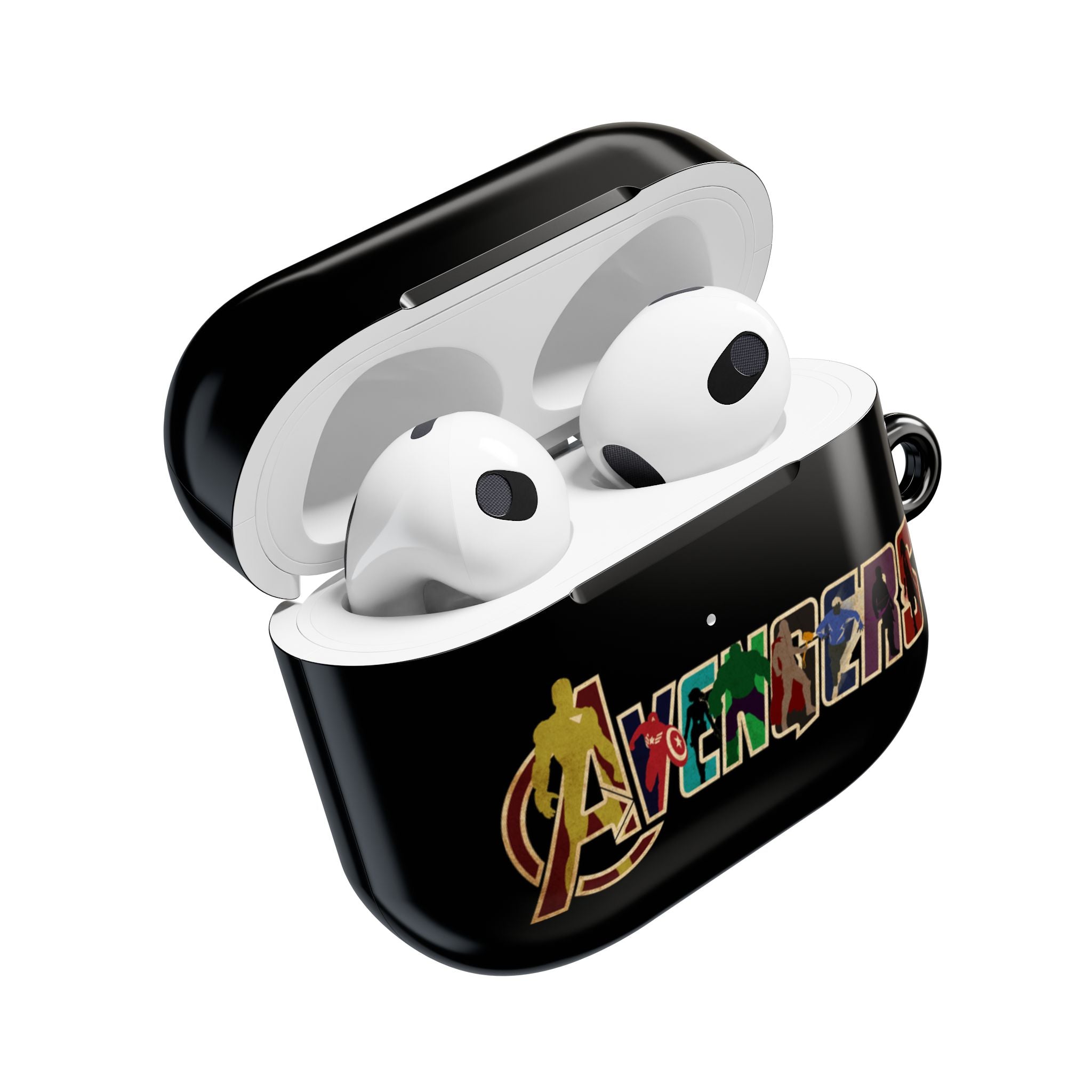 Avengers AirPod Case — Superhero Logo Protective Charging Case